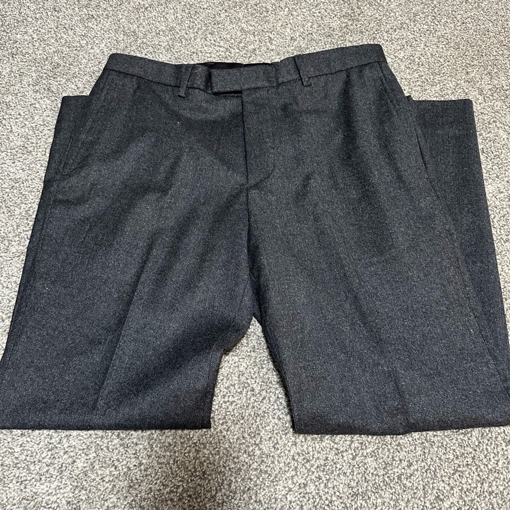 Banana Republic Slim Fit Grey Dress Pants